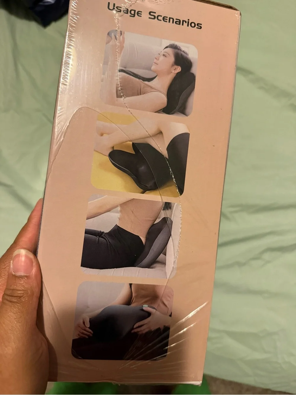 Butterfly Massage Pillow - Gray Neck & Back Massager
